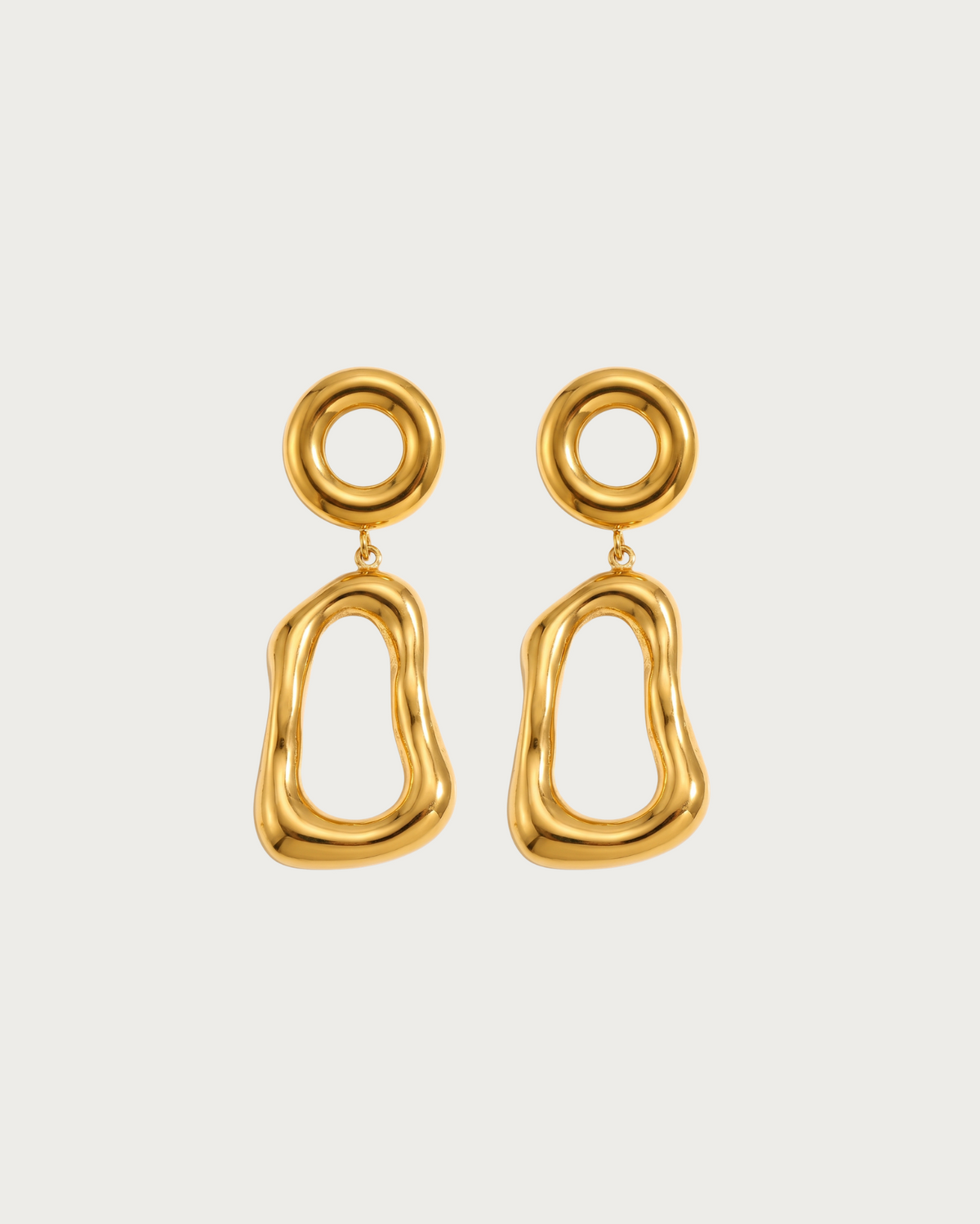 Fleur | Gouden Oorbellen