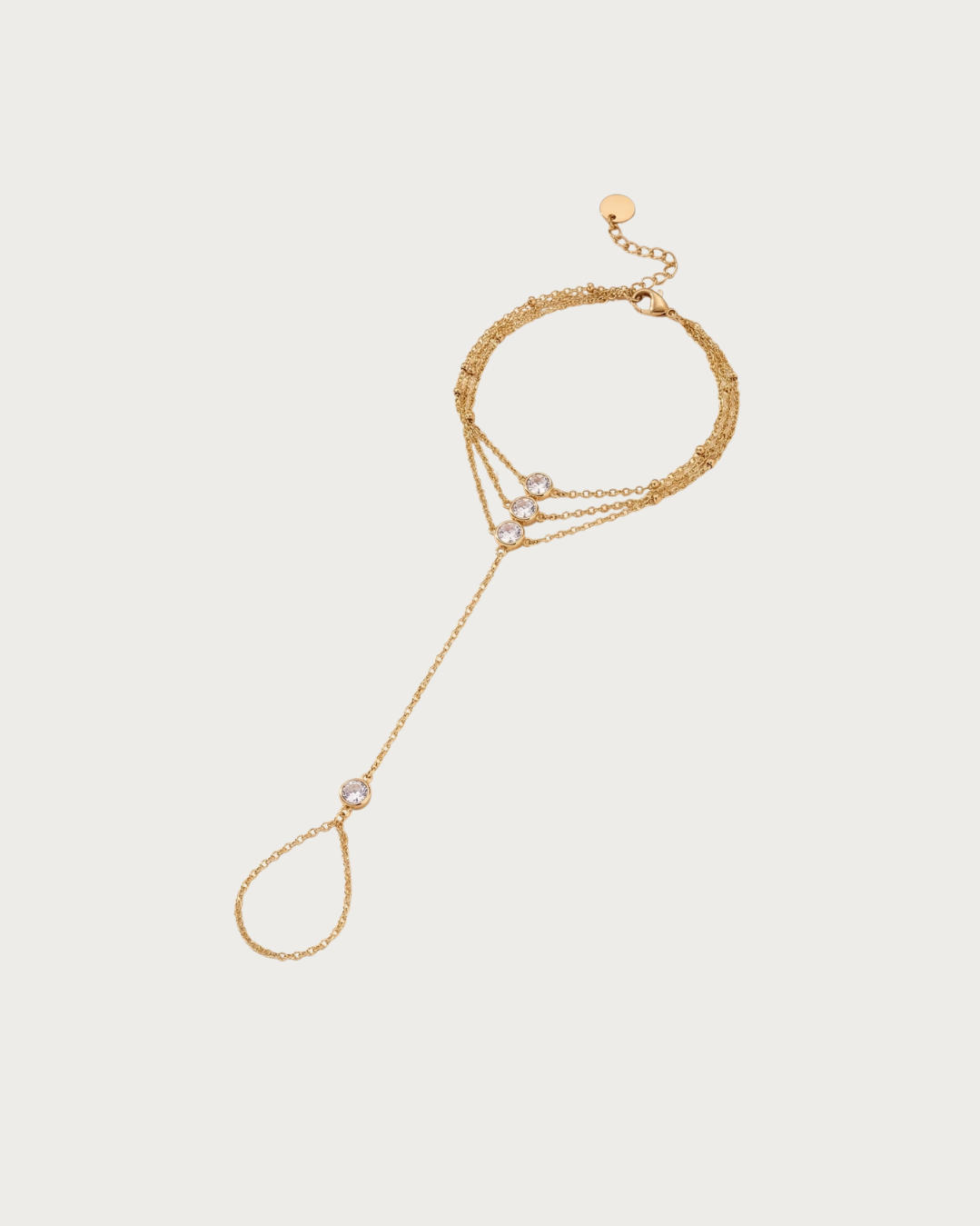 Jasmijn | Gouden Hand chain