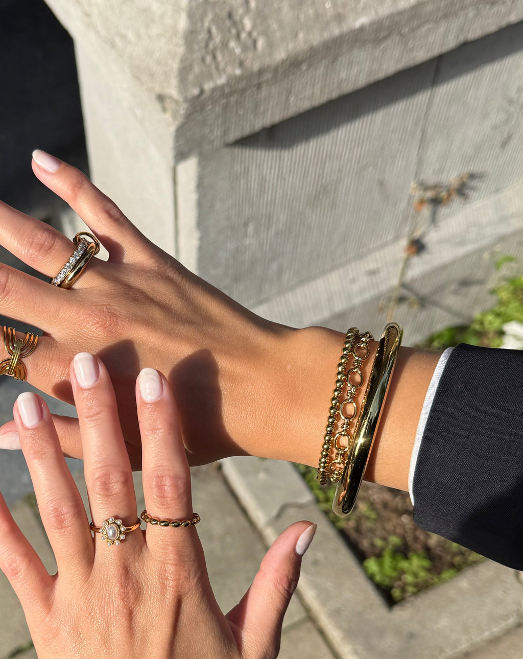 Bella XL | Gouden Armband
