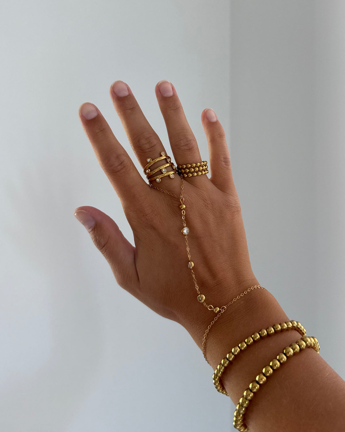 Mara | Gouden Hand chain