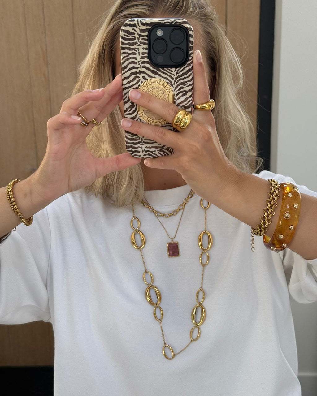 Dana Bruin | Gouden Armband