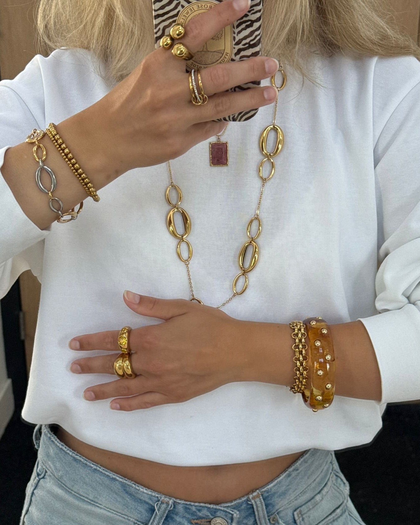 Olivia | Gouden Armband