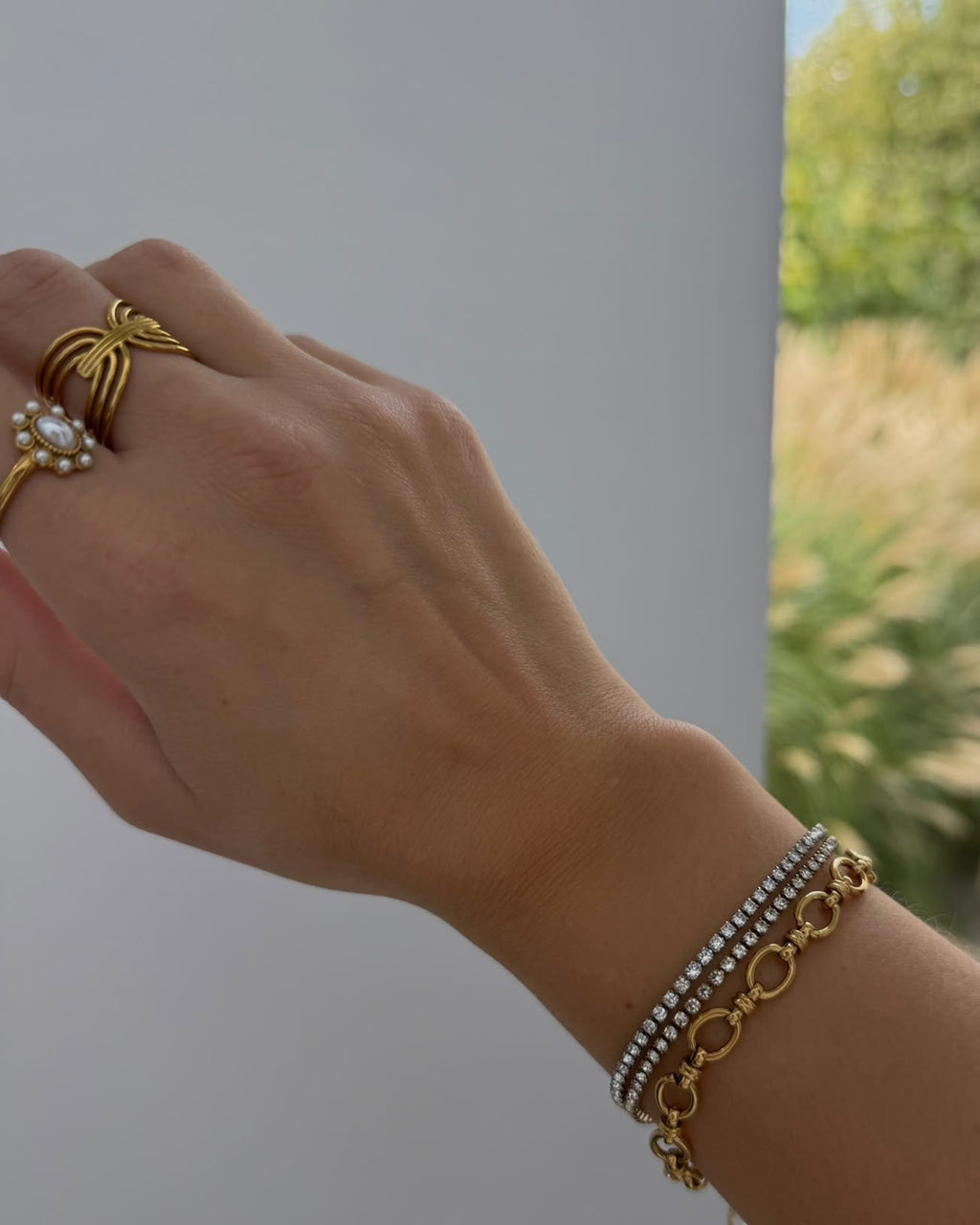 Tessa | Gouden Armband