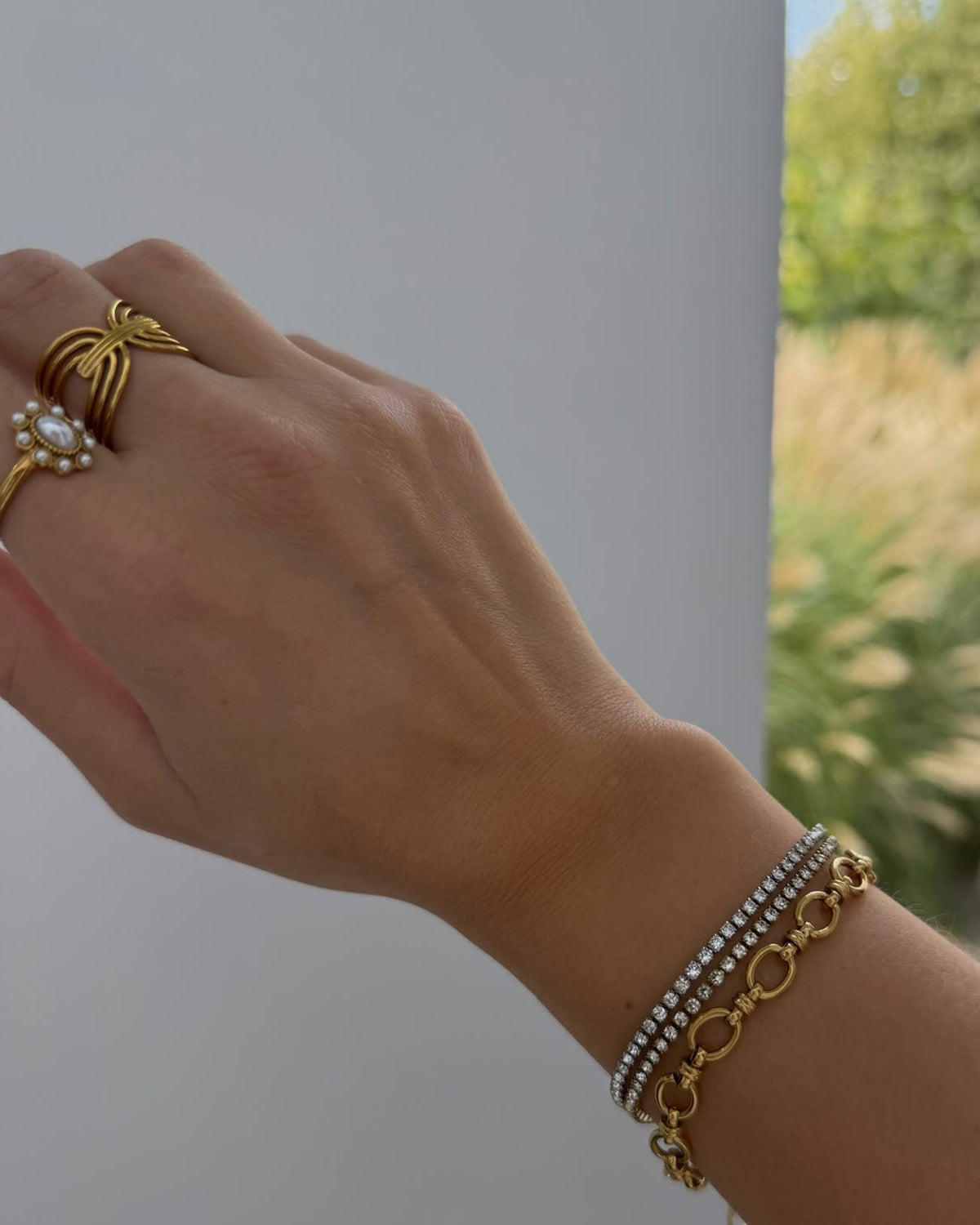 Tessa | Gouden Armband